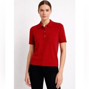 NWT Michael Kors Red Polo